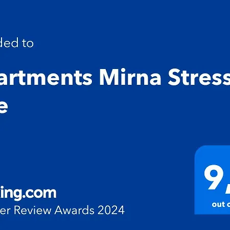 Apartment Mirna Stress Free